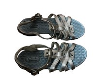 Clarks Collection Women’  Gold  Slide Comfort Sandals Shoes  Sz 8 picture
