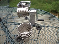 Vintage  Saladmaster Food Processor with 5 salad cones picture