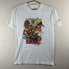 Vintage 1993 DC Comics New Titans Graffiti Designs T-Shirt Men's S Hanes picture