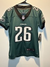 New YOUTH Small (Age 8-10) Philadelphia Eagles Barkley #26 Stitched Jersey picture