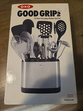 New OXO Good Grips 15 Piece Everyday Kitchen Tool Set Stainless Steel - 0S&H picture
