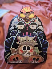 NWT EXCLUSIVE Loungefly Disney Moana Villains Trio Mini Backpack & Zipper Pouch picture