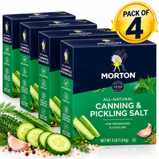 4 pack,Morton Canning , Pickling Salt, 4 lb. picture