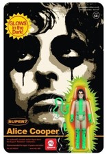 Super7 Alice Cooper ReAction Figure Glow-in-the-Dark (AE Xclusive) picture