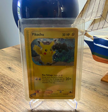Pokemon TCG Pikachu 84/144 Skyridge Holo NEAR MINT  e-Reader Common English picture
