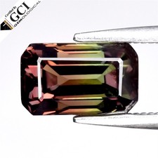 💎 GCI CERTIFIED Unheated 2.17ct VVS Octagon Natural Sapphire - Tanzania Gem picture