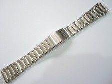 NEW 18MM STAINLESS BRACELET CITIZEN 8110 CHRONOGRAPH BULLHEAD VINTAGE WATCH picture