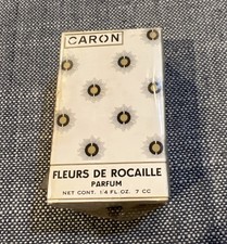 Caron Fleurs De Rocaille Parfum / Extrait  1/4 FL. OZ. Sealed Box. Vintage. picture