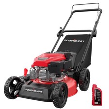 PowerSmart DB8617P 3-in-1 Gas Push Lawn Mower 17-inch 144cc Engine, 6-Position picture