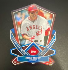Topps 2012 Finest Cut to the Chase Mike Trout Los Angeles Angels CTC-1 picture