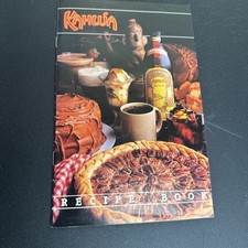 Vintage Kahlúa Recipe Book Cocktails Desserts Baked Goods Drinks Liquor Promo picture