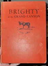Brighty of The Grand Canyon by Marguerite Henry 1953 First Edition HC Book picture