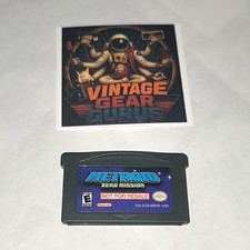 Metroid: Zero Mission (Not For Resale) 2004 Nintendo GBA Cart Only Saves Minty picture
