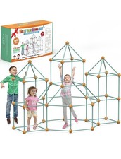 STLOVe Fort Building kit for Kids 140 Pieces picture
