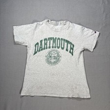 VTG Dartmouth Shirt Mens Medium Champion Single Stitch Thrashed Stained Made USA picture