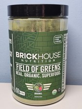 Brickhouse Nutrition Field of Greens - 10.9oz - Exp 10/27 - New Sealed picture
