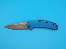Kershaw Link Blackwashed Plain Edge 1776NBNW Assisted Open Pocket Knife picture