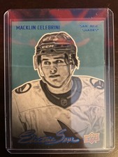 Macklin Celebrini 2026-27 Upper Deck Electric Soul SSP Insert #ES-16  (1:2,880) picture