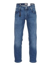 NWT MARCO PESCAROLO Nerano JEANS blue stretch cotton denim luxury Italy us 34 picture