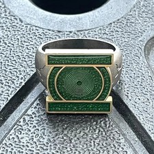 UPDATED John Stewart Green Lantern Cosplay Ring 2026 Resin Printed picture