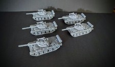 1/72nd Scale Soviet T-55 tank  Platoon lot X5 resin picture