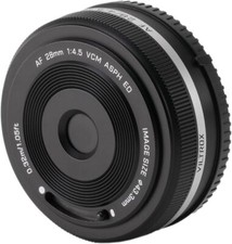 Viltrox 28mm F4.5 AF Pancake Lens for Sony E Mount cameras USA picture