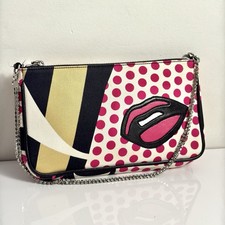 Vintage Iceberg X Roy Lichtenstein S/S 2001 Runway Archive Pop Art Shoulder Bag picture