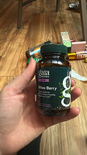Gaia Herbs Vitex Berry 1000 mg 60 Capsules Gluten-Free Menstrual Health picture