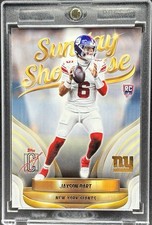 Jaxson Dart  ROOKIE RC GOLD HOLO FOIL CARD  TOPPS GIANTS MINT picture