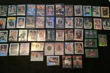 Huge 2026 Topps Chrome WWE 133 Card Lot Inserts Parallels Refractors Huge picture