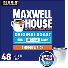 Maxwell House Original Roast Medium Roast K-Cup Pods (48-Count Box) picture