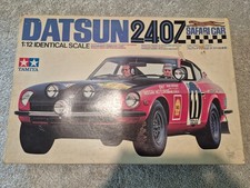 Tamiya 1/12 Scale Datsun 240Z Safari Car Model Kit 1208 Made In Japan picture