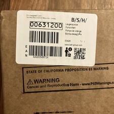 00631200 New Bosch Thermador Dishwasher Drain Pump Genuine OEM 1208028 picture