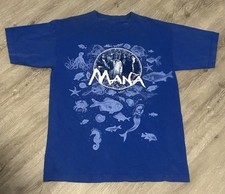 1998 Mana Band T-shirt Blue Color 100% cotton All Size S-5XL picture