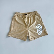 STUSSY AU Curly S Water Board Shorts-Beige, Size: 30, 32, 34 NEW 100% Authentic picture