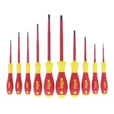 Wiha Tools 32093 (10-PC) Insulated SoftFinish Screwdriver Set New picture