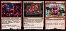 The Scarlet Witch Commander Deck -  100 Cards  - Marvel  - NM - MTG - Tablet picture
