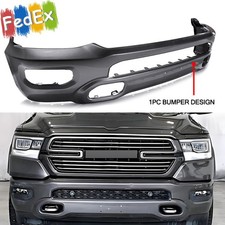 Fits 2019-24 Ram 1500 New Body Style Granite Crystal Steel Front Bumper Face Bar picture