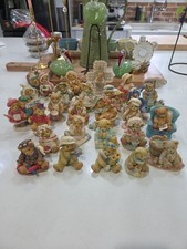 Vintage Lot of 26 Cherished Teddies Enesco Priscilla Hillman Bear Figurines picture