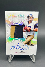 Panini 2025 Flawless Kurt Warner Distinguished Patch 2 Color /20 #DPA-KWR Rams picture