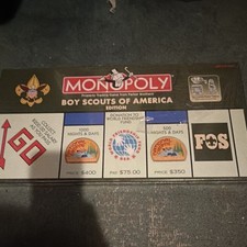 Parker Brothers Monopoly Boy Scouts of America Special Edition Complete 2004 picture