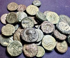 Genuine Ancient Greek Coins 3rd-1st Century BC picture