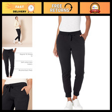 Amazon Essentials Women's Cotton Fleece Jogger Sweatpants with Drawstring (Avail picture