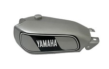 Yamaha 250 DT DT250 Enduro 1977-1979 Steel Silver Painted Fuel Petrol Tank | Fit picture