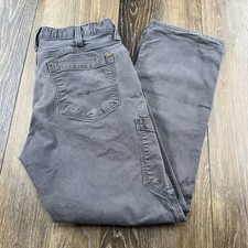 Ariat Rebar M4 Pants Mens 32 X 30 Gray Relaxed Straight Workwear Construction picture