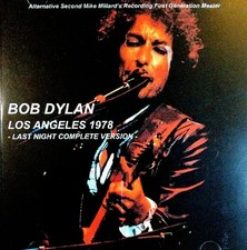BOB DYLAN 「LOS ANGELES 1978 - LAST NIGHT COMPLETE VERSION-」2CD picture