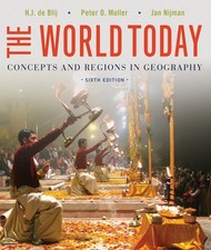The World Today: Concepts and Region..., Harm J De Blij picture
