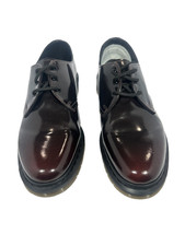 Dr Martens 3 Eye Oxfords Dark Brown Smooth Leather Shoes Mens 10 US EU 43 picture