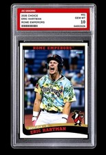 2026 Choice Eric Hartman Minor League Rookie Card #01 Rome Emperors Graded 10 picture