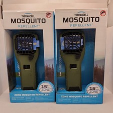NEW Lot of 2 Thermacell MR-300G Repeller - Olive Green picture